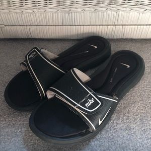 Nike Comfort Footbed Slides with Velcro Strap